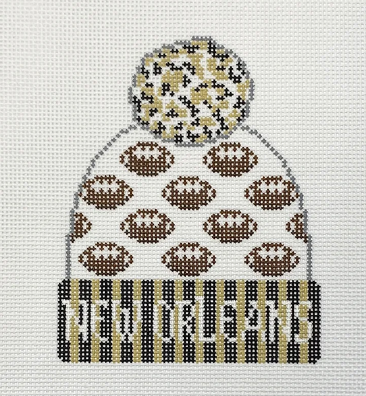 H-13 New Orleans Saints Football Beanie