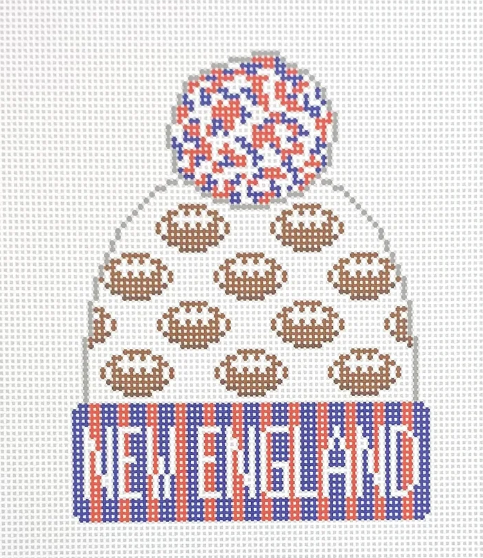 H-14 New England Patriots Football Beanie