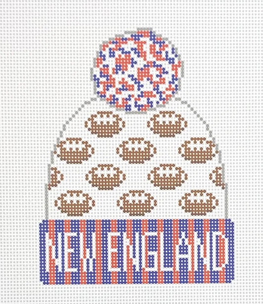 H-14 New England Patriots Football Beanie