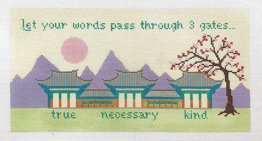 S-02 Let Your Words Pass Through Three Gates