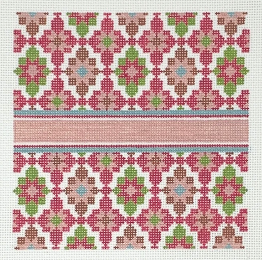 P-12 Portuguese Tiles Square - Magenta