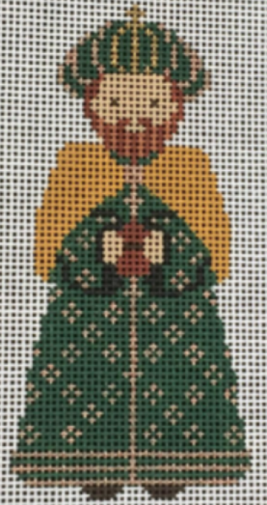 PT-302 Nativity - Wiseman in Green