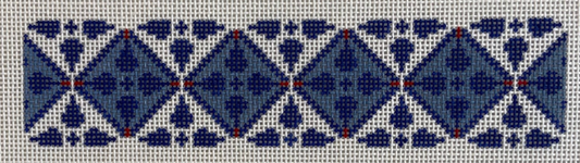 AOK117 Red, White and Blue Key Fob