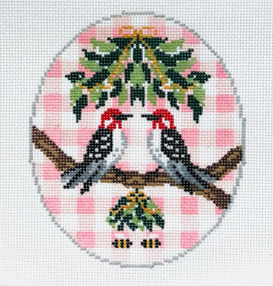 KCD1491 Woodpecker Oval
