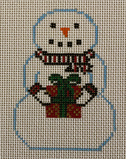 KCD1413 Snowman with Present