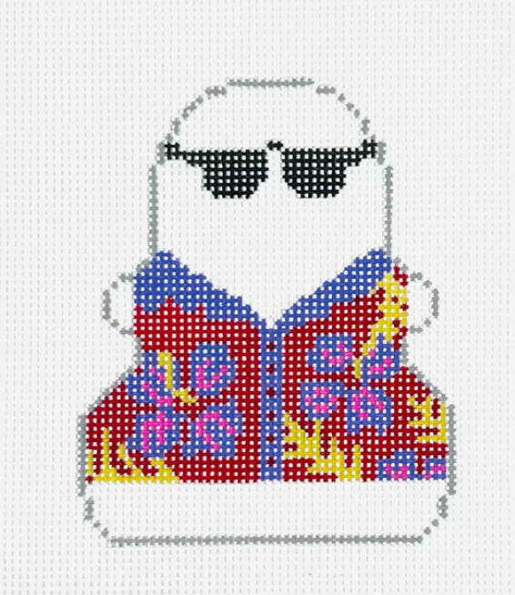 KCD1468 Hawaiian Shirt Ghost