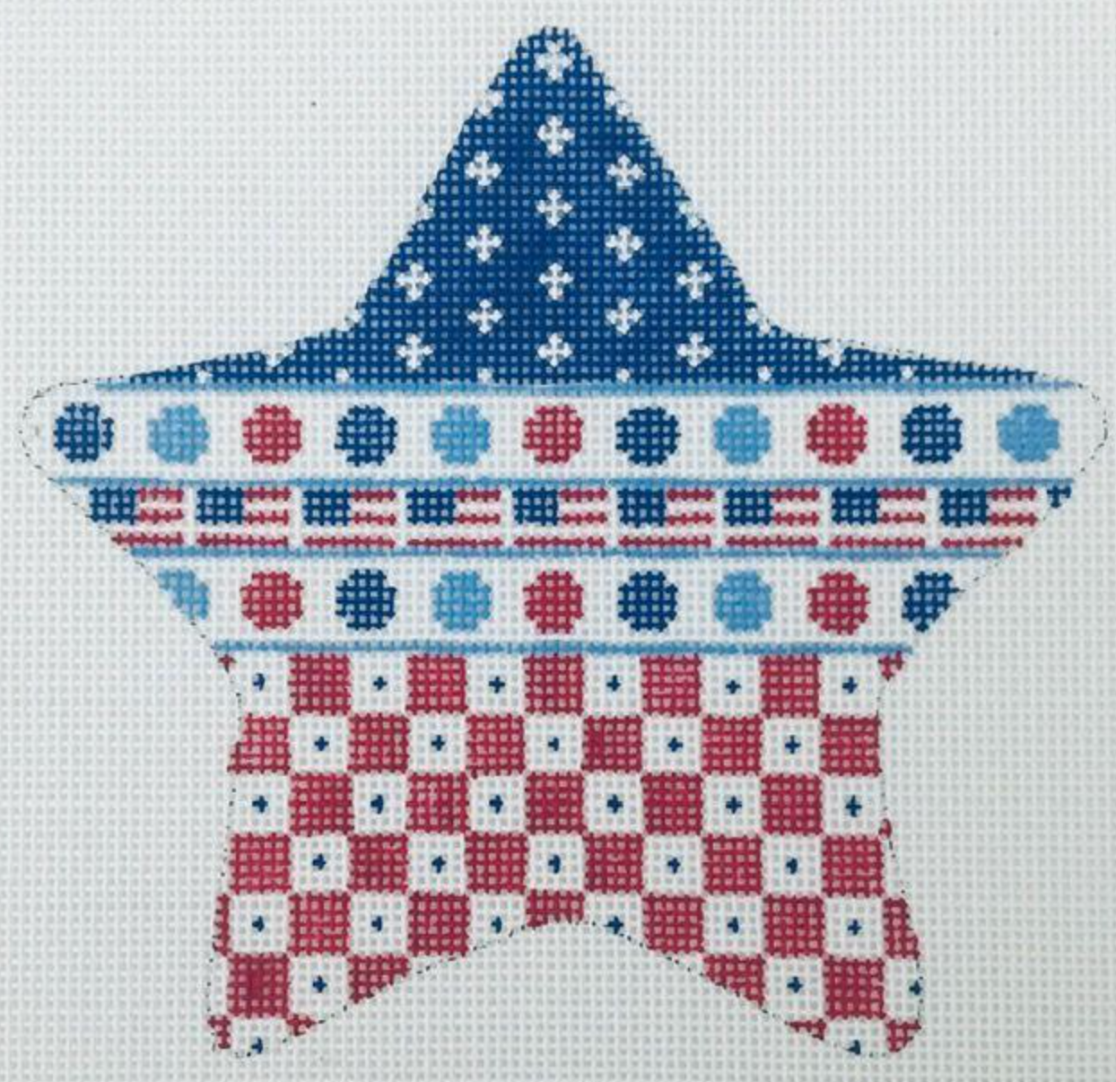 PS20-3 Multi Patriotic Star