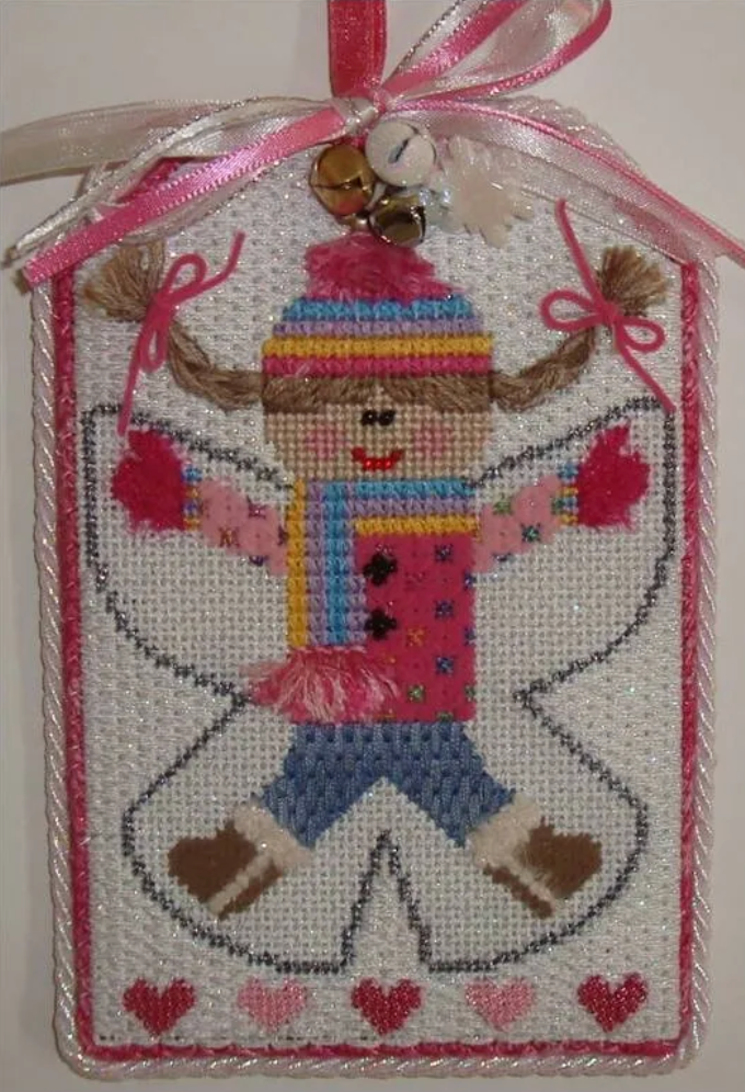 SMF Girl Snow Angel with Stitch Guide