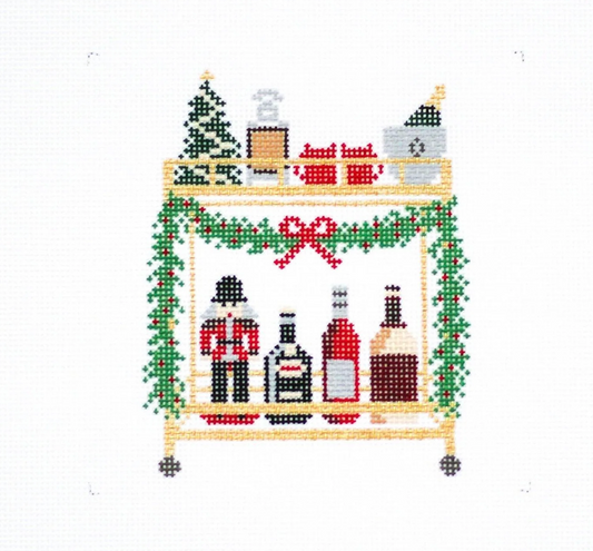 MJD-70 Christmas Bar Cart