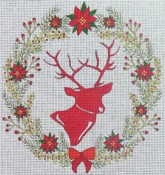 EJ-17D Profile Deer Wreath