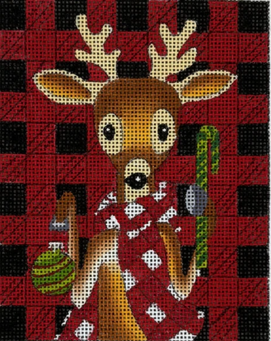 GA-X22 Plaid Reindeer