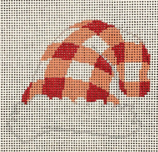 ASIT442-13 Red Gingham Hat - 13 Mesh