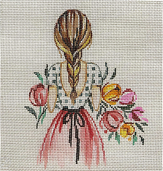 4399 Girl with Bouquet