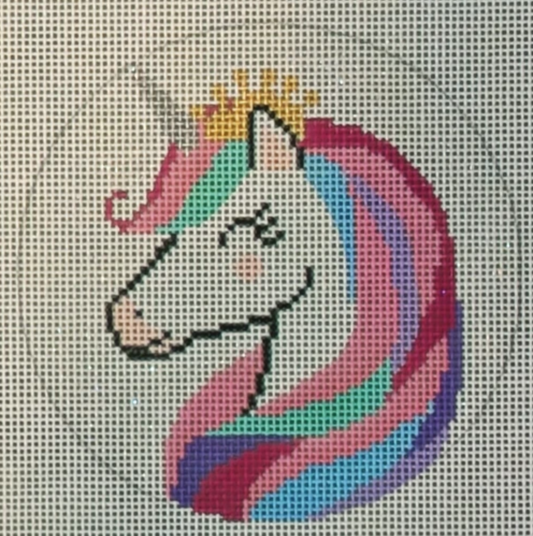 LL-ORN-22 Unicorn Princess Ornament - Left
