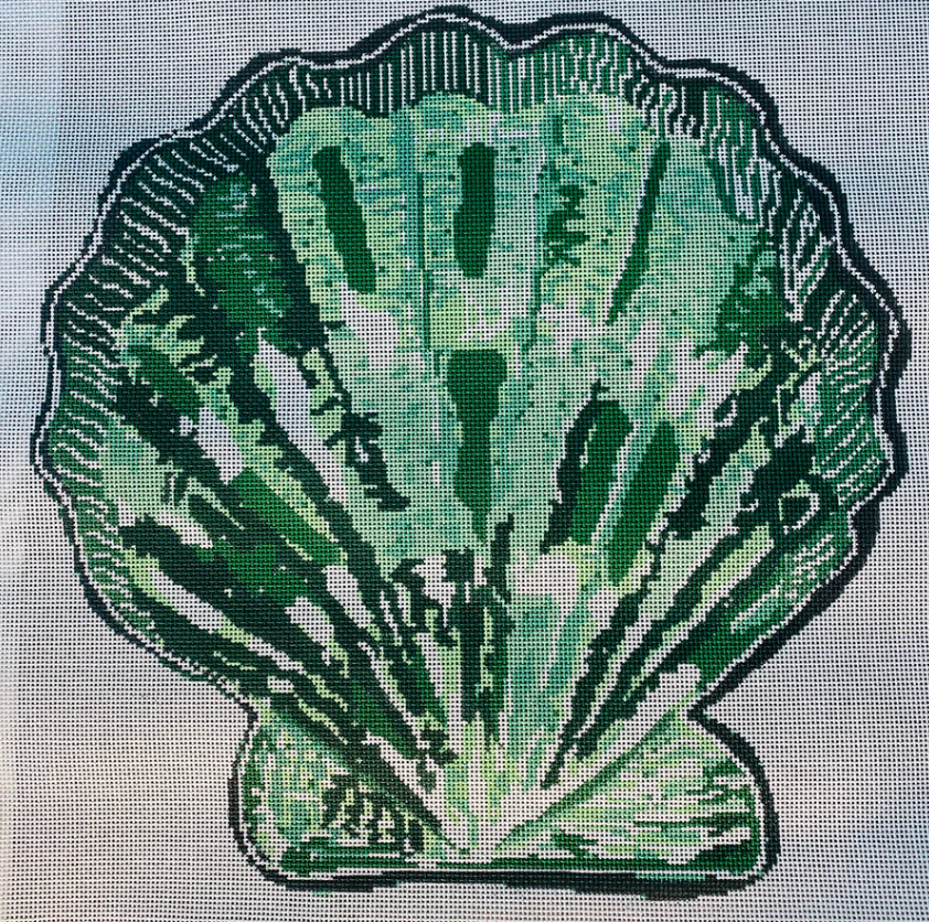 TA4072 Teal Scallop