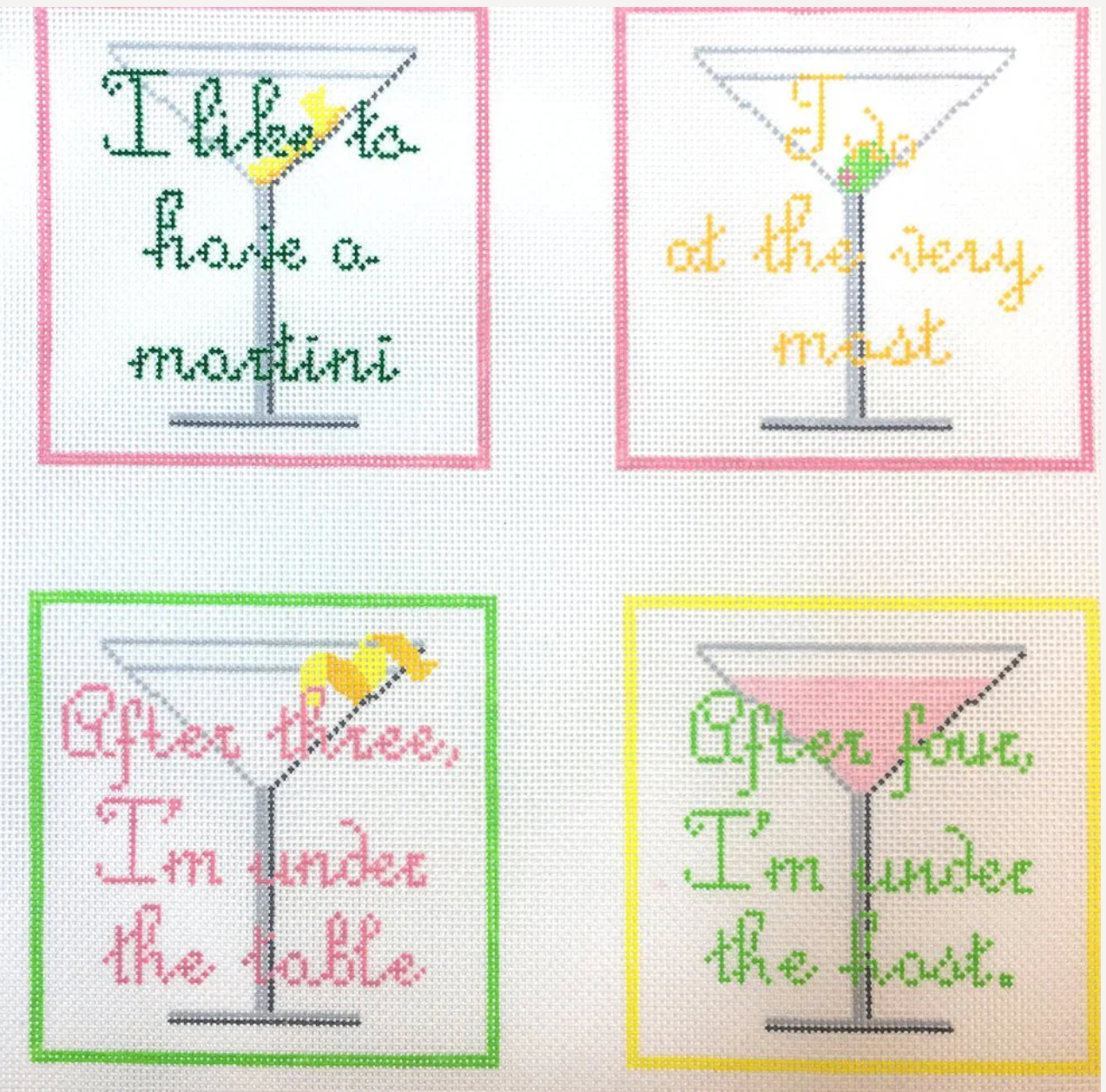 AOK16 Martini Coasters