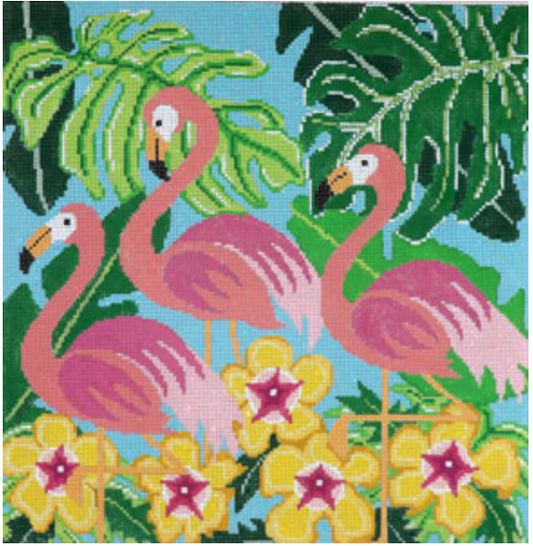 C-593 Tropical Flamingo Dance