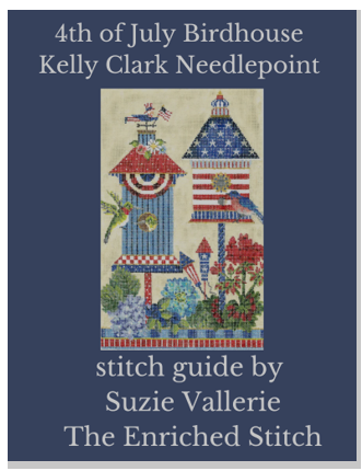 KBH22 Patriotic Birdhouses Stitch Guide