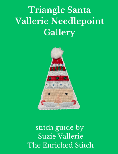 SV-C012 Triangle Santa Stitch Guide
