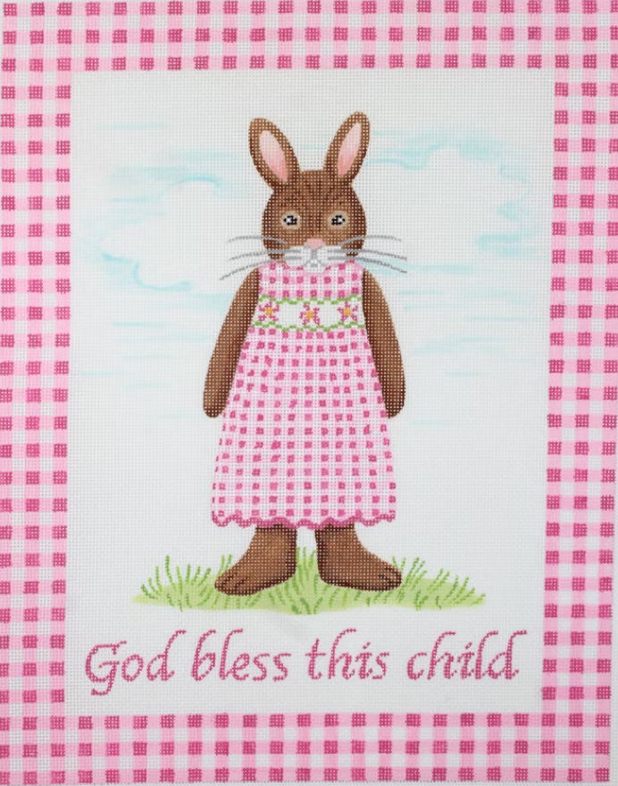 KR-PL-02 Girl Bunny "God Bless this Child"