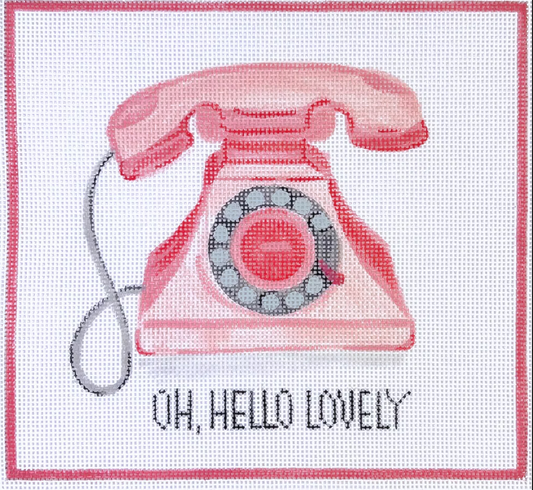 LB-PL-10 Pink Retro Telephone