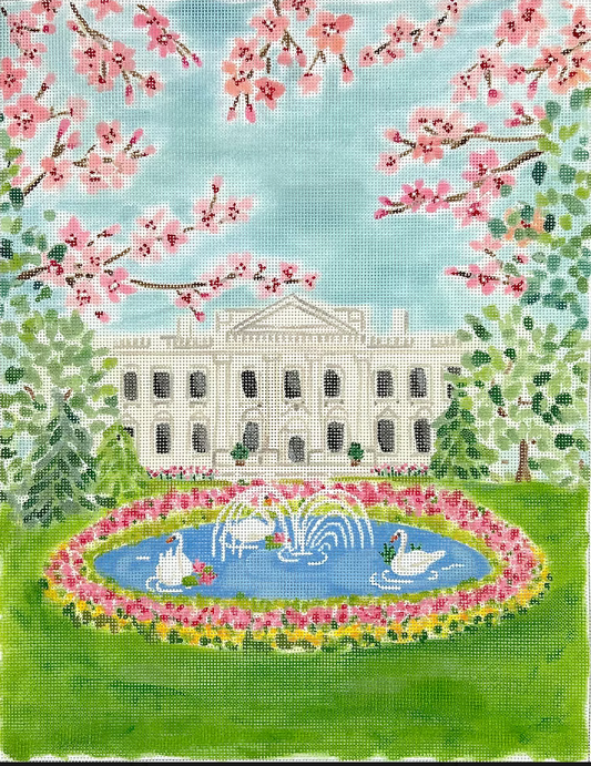 LB-PL-18 The White House Swan Pond
