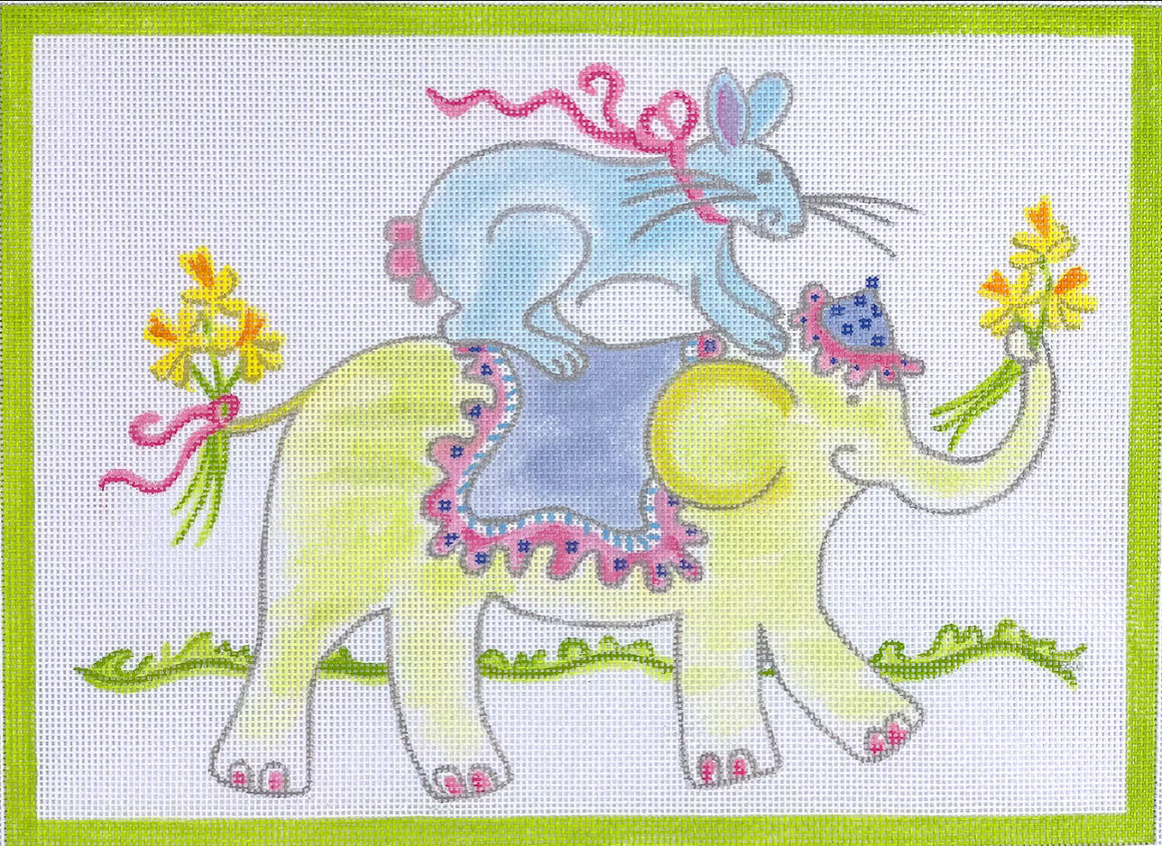 JW-PL-14 Bunny Riding on Elephant