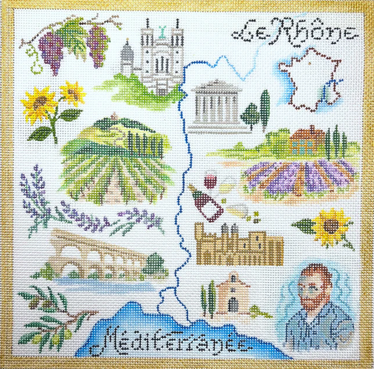 PL-563 Rhone Collage