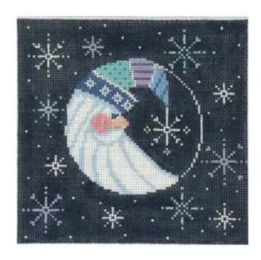 ST-C115 Starlight Santa - Snowflake Border