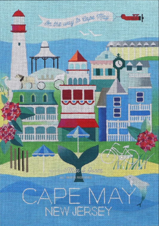 MO-US22 Cape May Travel Poster
