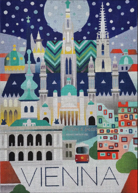 MO-WT08 Vienna Travel Poster