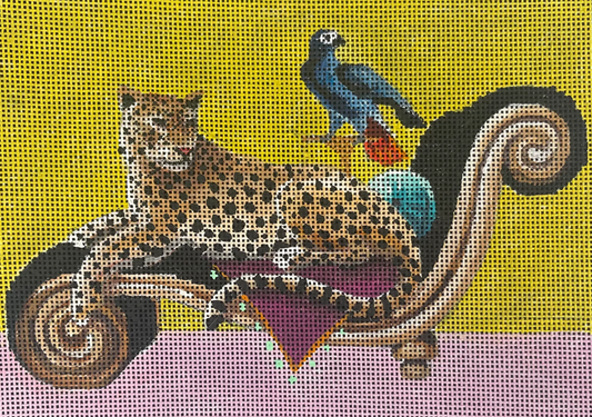 IN700 Leopard on Chaise - 18 mesh