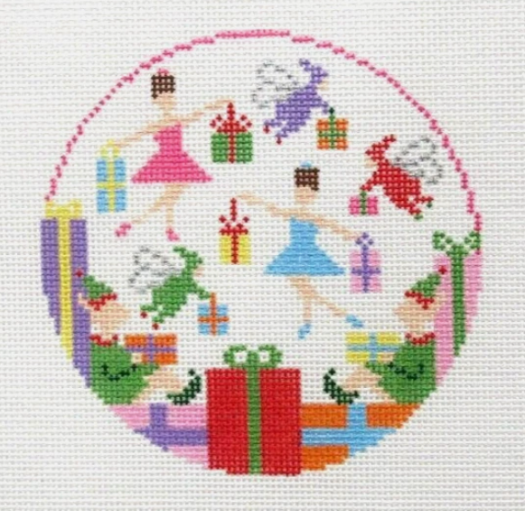 O131 Dancing Fairies Ornament
