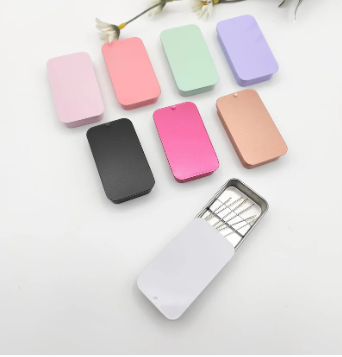 Magnetic Tin Needle Case