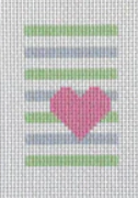 ND-68 Stripes and Heart Insert