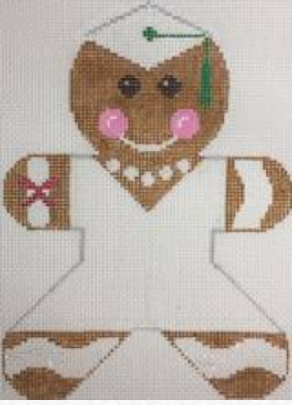 RD200-17 Gingerbread Graduate Girl