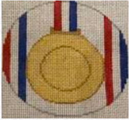 RD486 Gold Medal Monogram Round
