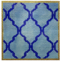 KAI-08-18 Flow Blue Trellis