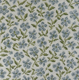 BH089 Blue Floral