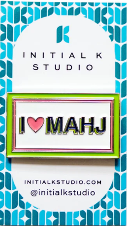 I Heart Mahj Needleminder