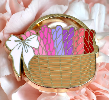 Needlepoint Basket Needle Minder