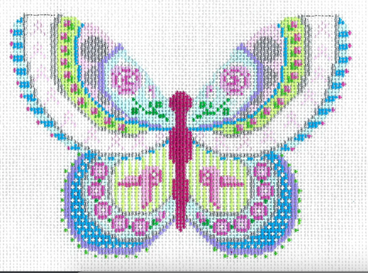 PP750AP Pink Ribbon Butterfly
