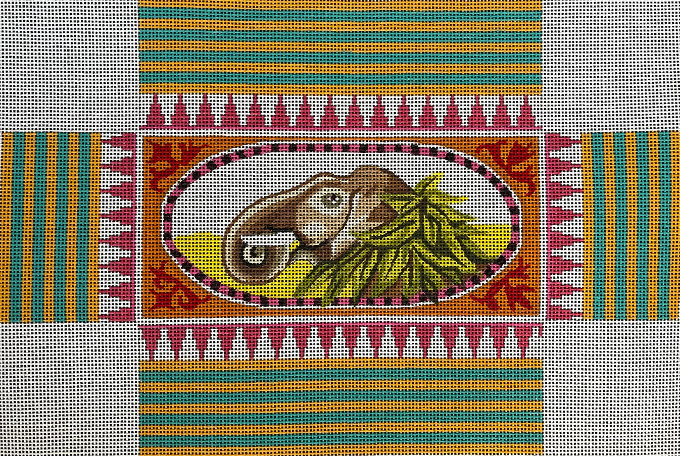 BC728 Tribal Elephant Brick Cover