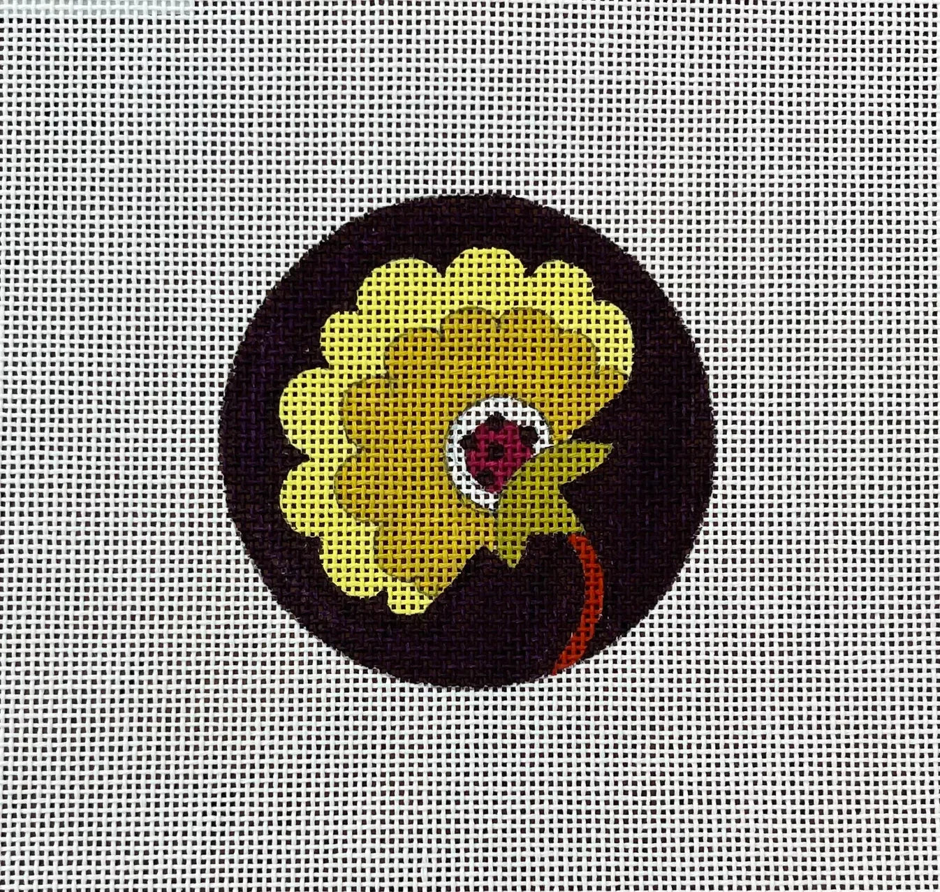 IN306 Yellow Fan Flower Insert