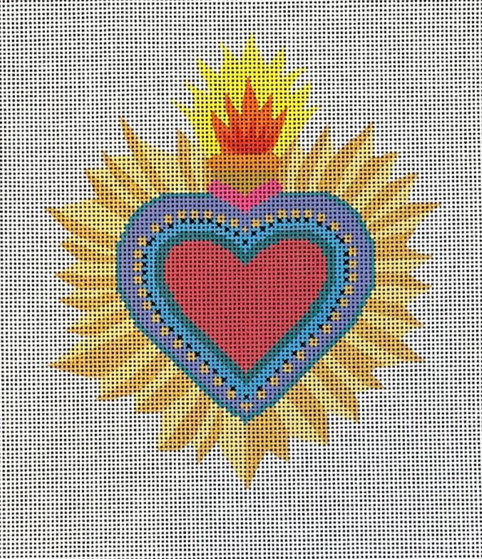 JW503 Sacred Heart Patch