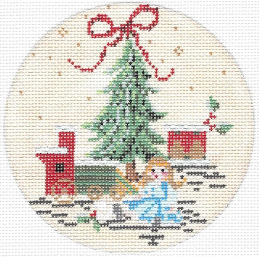 KCN232CR Antique Toys and Train - Cream
