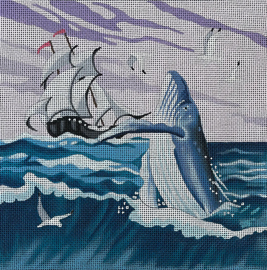 MC493 Whale and Ship