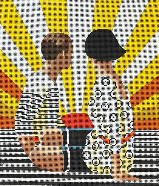PE131 Art Deco Sunrise