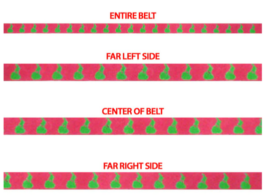743 Block Island Belt - Pink and Green
