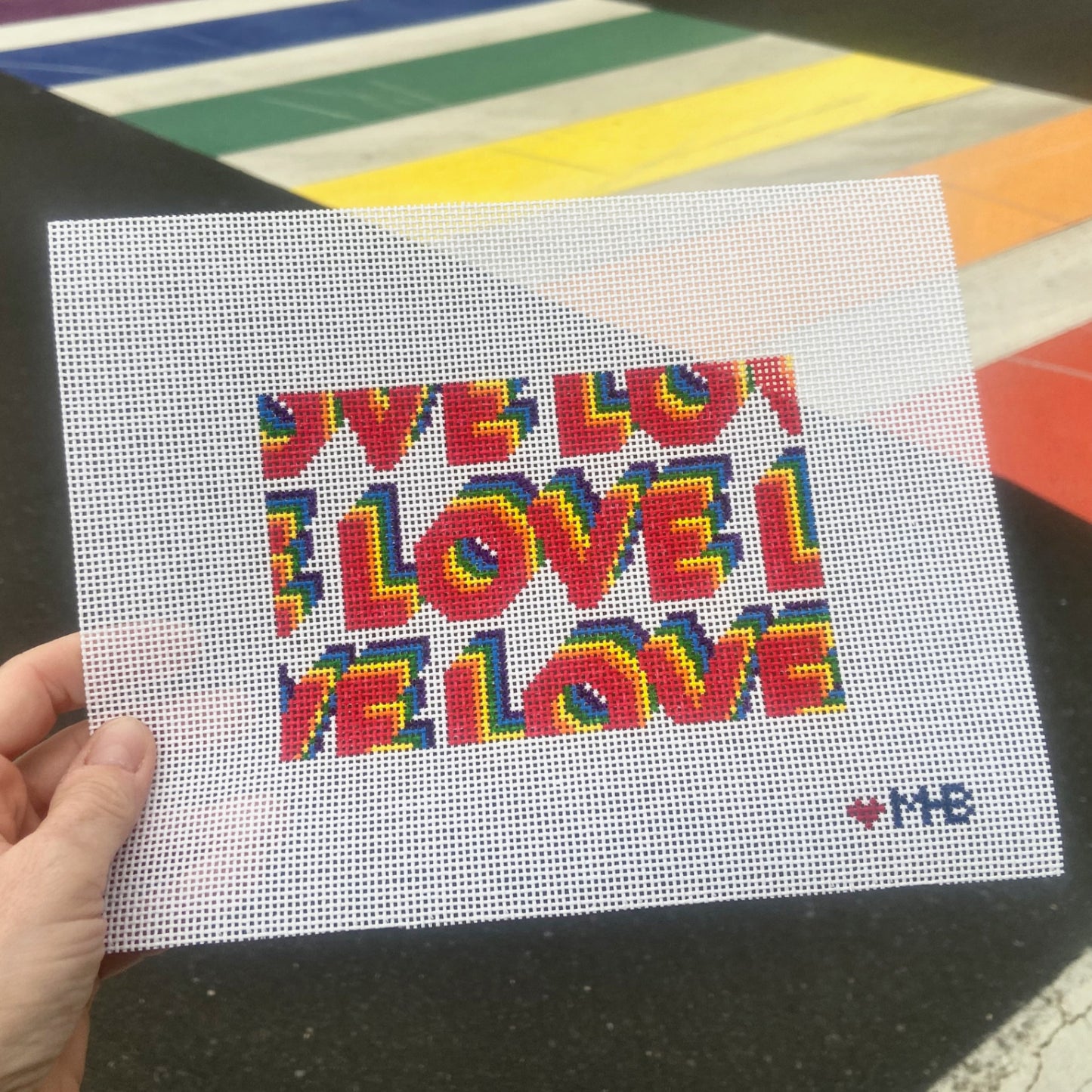 PRD102 Love Rainbow Block